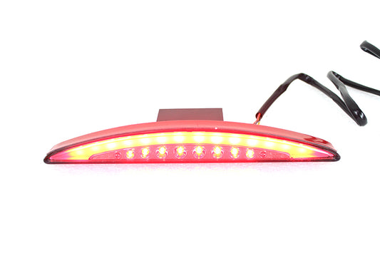 HARLEY Slice Style LED Schutzblech-Rücklicht mit getönter Linse Passend für 2013-UP FXSB,