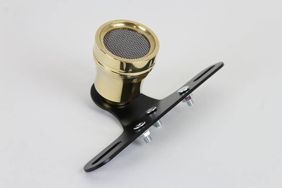 HARLEY LED Search Light Tail Lamp Assembly Brass fits 0- Custom, application