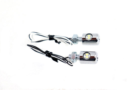 HARLEY Chrome Hagler Nummernschildschrauben-Set mit LED Passt 0- Custom, Anwendung