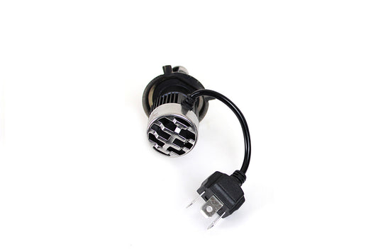 HARLEY LED H-4 Headlamp Insert Fits 0- Custom, for H-4 applications