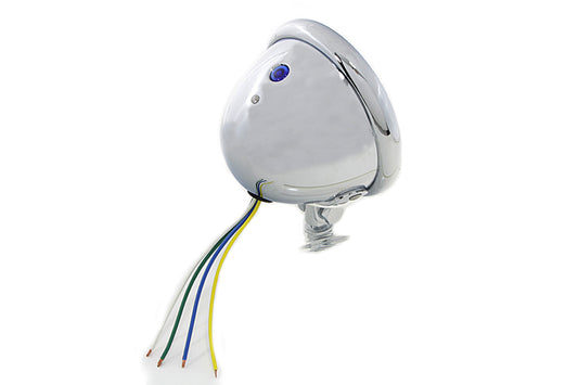 HARLEY 4-1/2 inch Stock Reflector Headlamp Fits 0- Custom, application 0- Custom, application