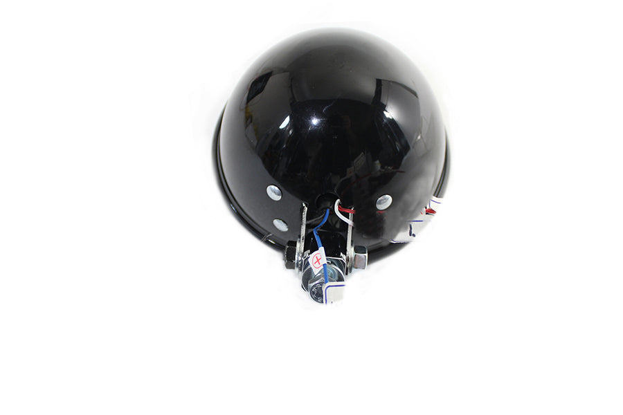 HARLEY 5-3/4 inch Bates Style LED Headlamp Black fits 0- All, models