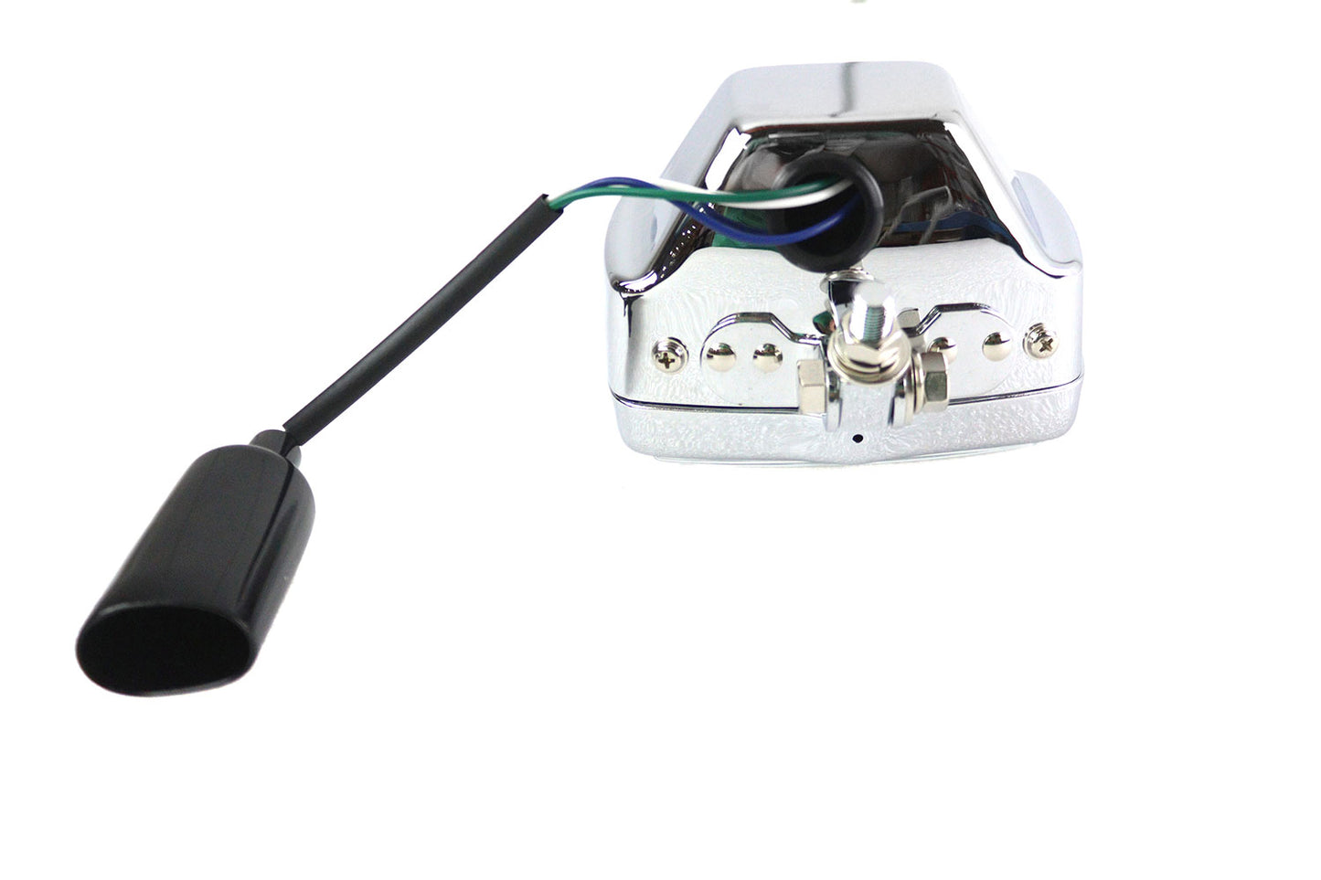 HARLEY 12 Volt Chopper Rectangular Headlamp Chrome fits 0- Custom, application