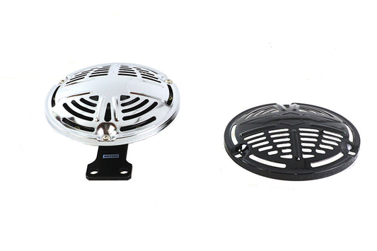 HARLEY 12 Volt Spring Horn with Black Face fits 0- Custom, application