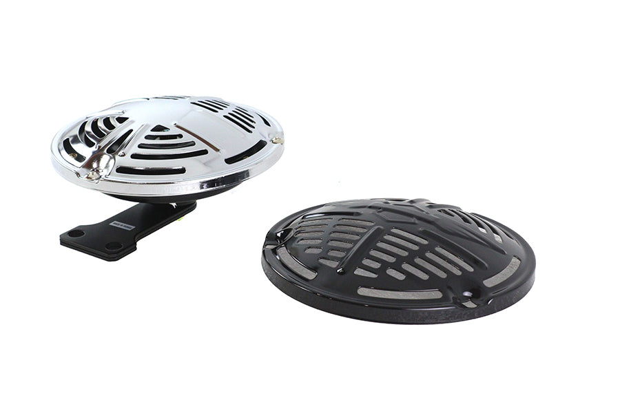 HARLEY 12 Volt Spring Horn with Black Face fits 0- Custom, application
