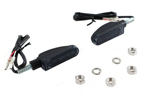 HARLEY LED-Blinker-Set Schwarz Passend für 0- Alle Anwendungen