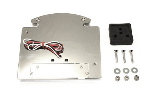 HARLEY Chrome Billet Fender Mount LED Tail Lamp Slice Type fits 1973-1984 FX, 1973-1984 FL, 1973-UP XL, 1982-1994 FXR, 1982-1994 FXR, 1991-