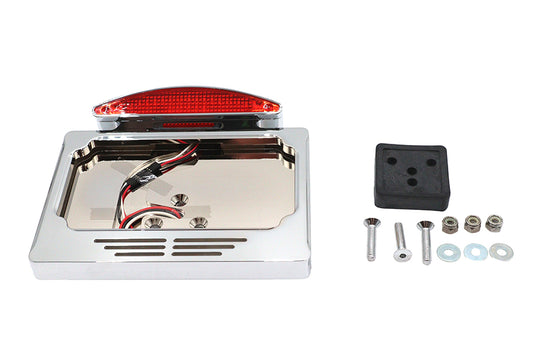 HARLEY Chrom Billet Fender Mount LED Rücklicht Slice Typ passend für 1973-1984 FX, 1973-1984 FL, 1973