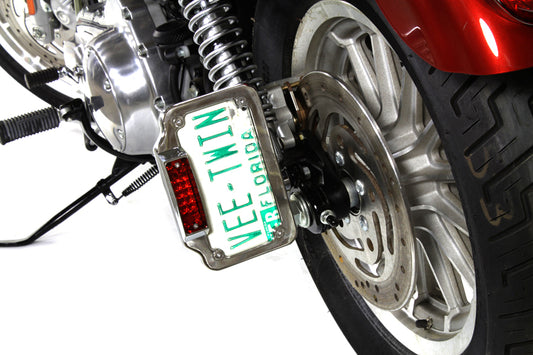 HARLEY Side Mount Tail Lamp Plate Set Fits 0- Custom, application