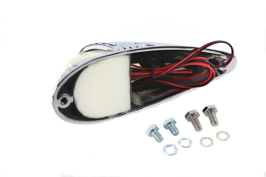 HARLEY Indian Face Front Fender Lamp Chrome Fits 0- Custom, application