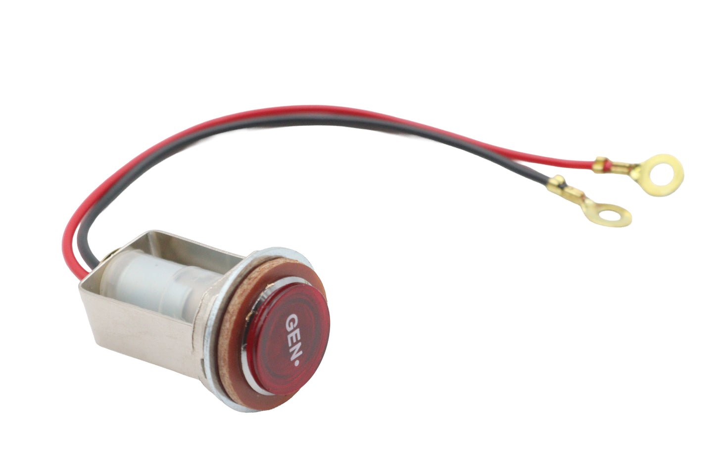 HARLEY Red Generator Indicator Lamp 2 Wire Fits 1972-1974 FX,