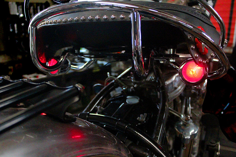 HARLEY Replica Red Bullet Marker Lamp Set fits 0- Custom, application