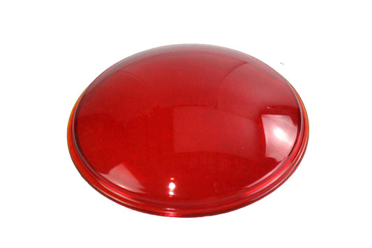 HARLEY Rote Glas-Spotlampenlinse passend für 1938-1940 EL, 1941-1957 FL,
