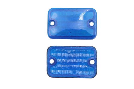 HARLEY Lens Set Blue Standard Style Fits 0- Custom, application for tour lamps