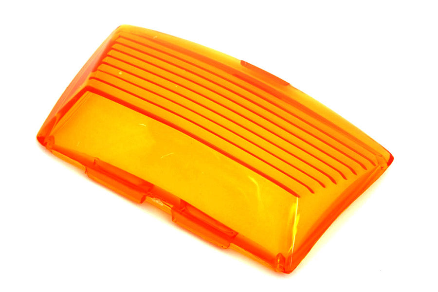 HARLEY Amber Front Fender Tip Lens fits 2000-2013 FLT, 1984-1995 FLT, 1986-1995 FLST, 2000-UP FLST, 1984-1995 FLT,