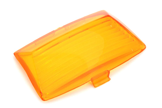 HARLEY Amber Front Fender Tip Lens fits 2000-2013 FLT, 1984-1995 FLT, 1986-1995 FLST, 2000-UP FLST, 1984-1995 FLT,