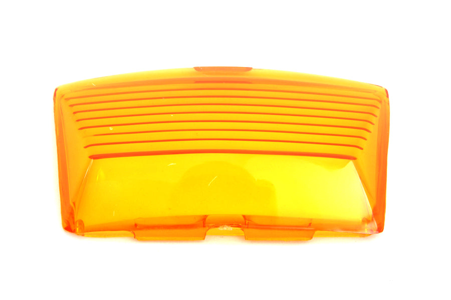 HARLEY Amber Front Fender Tip Lens fits 2000-2013 FLT, 1984-1995 FLT, 1986-1995 FLST, 2000-UP FLST, 1984-1995 FLT,