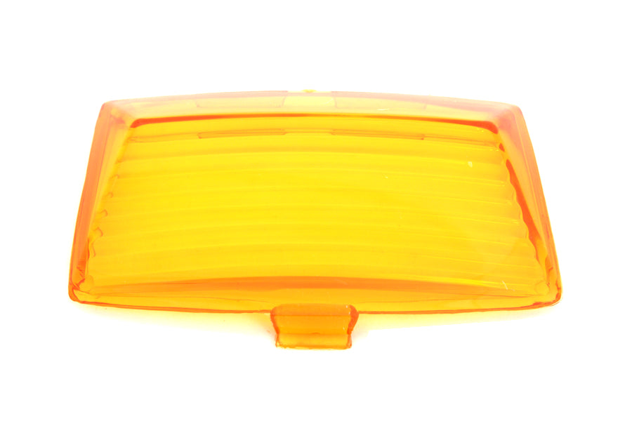 HARLEY Amber Front Fender Tip Lens fits 2000-2013 FLT, 1984-1995 FLT, 1986-1995 FLST, 2000-UP FLST, 1984-1995 FLT,
