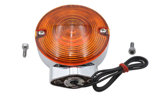 HARLEY Chrom Blinker vorne und hinten passend für FLT Modelle ab Baujahr 1986,