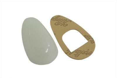 HARLEY Replica Fender Lamp Lens Only fits 1941-1948 FL, 1935-1939 VL, 1936-1940 EL, 1937-1948 UL,