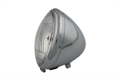 HARLEY 6 Volt Halogen Headlamp fits 1936-1940 EL, 1941-1948 FL, 1937-1948 UL, 1935-1957 WL, 1935-1936 VL,