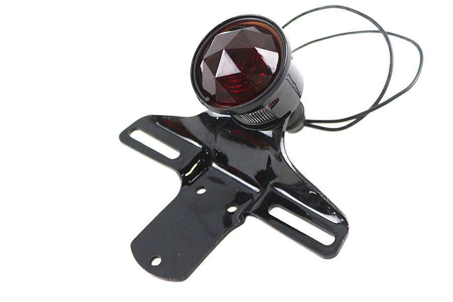 HARLEY Replica Tail Lamp with Faceted Red Lens fits 1934-1938 VL,