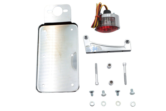 HARLEY Vertikales Seiten-Rücklicht-Kit Passend für 1989-2017 FLST, 1989-2017 FXST, 1989-2017 FXD,