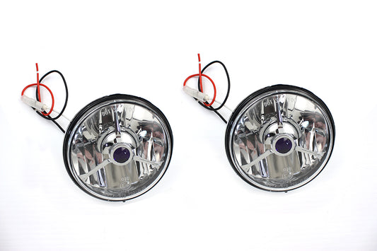 HARLEY 4-1/2 inch Spotlamp Tri-Bar Halogen Bulb fits 0- All, 4-1/2 spotlamps" 0- All, 4-1/2 spotlamps"