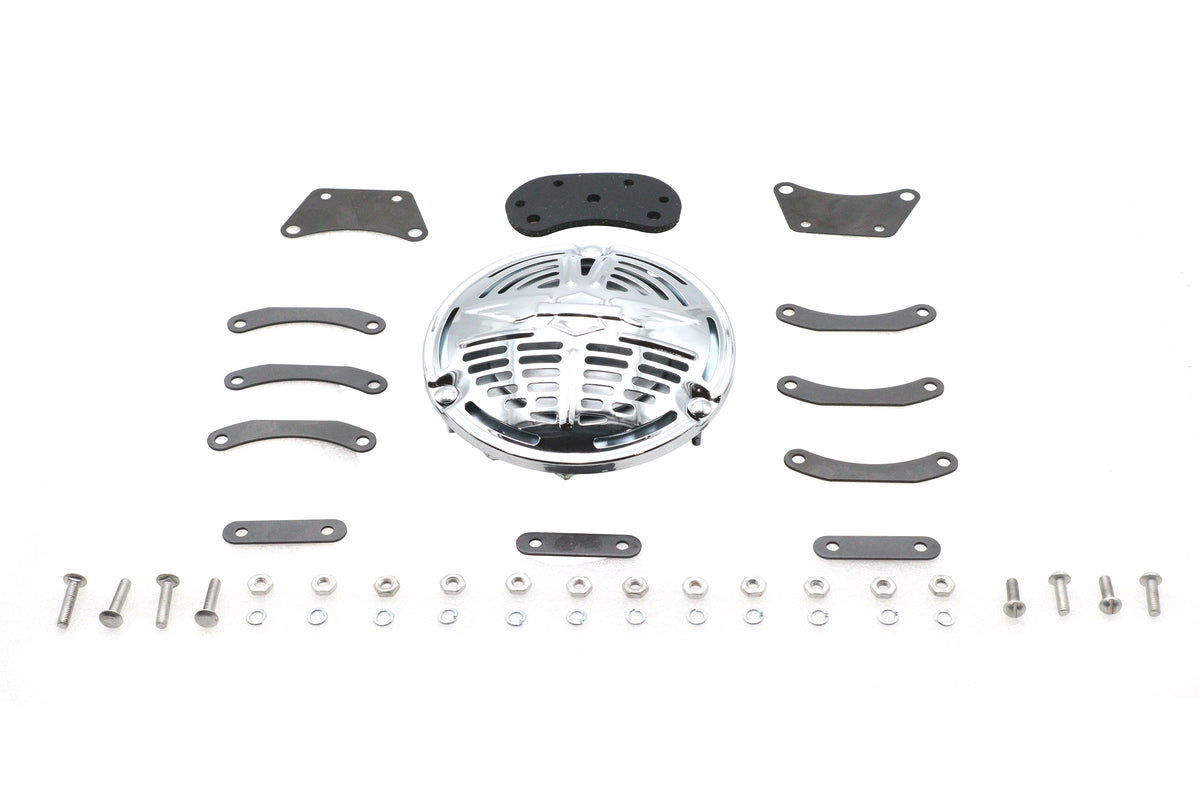 HARLEY Delco Remy 6 Volt Horn Kit Fits EL 1936-1941, UL 1937-1941,
