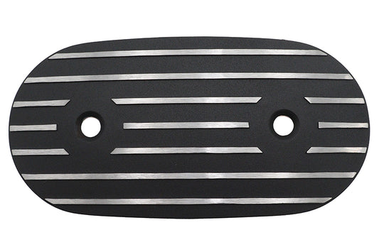 HARLEY Ovaler Luftfiltereinsatz Schwarz Passend für 1967-1975 FL, 1967-1975 FLH, 1971-1975 FX, 1966-1975