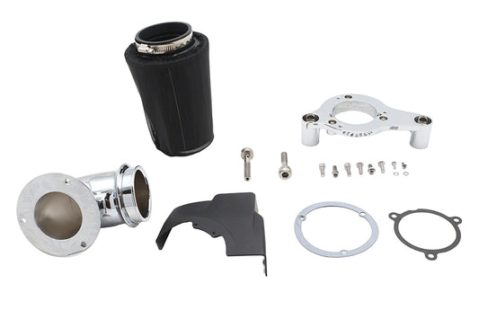 HARLEY M8 Heavy Breather Luftfilter-Kit Chrom Passend für 2017-2023 FLHX, 2017-UP FLHTC, 2017-UP FLHT