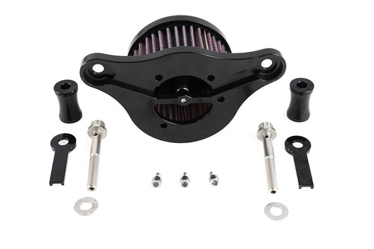 HARLEY Wyatt Gatling Luftfilter-Kit Schwarz Passend für 2001-2015 FXST, 2001-2015 FLST, 2000-2017 FXD,