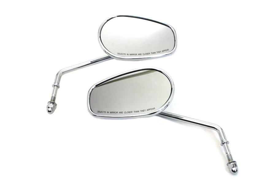 HARLEY Taper Convex Mirror Set fits 0- All, models
