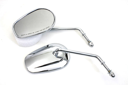 HARLEY Taper Convex Mirror Set fits 0- All, models