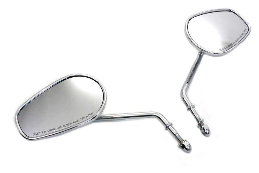 HARLEY Taper Convex Mirror Set fits 0- All, models