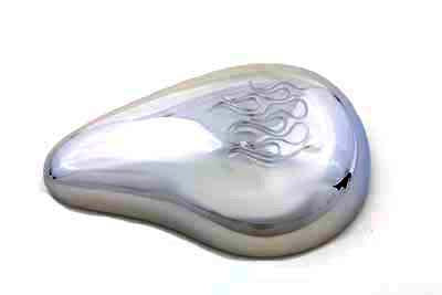 HARLEY Rodan Smooth Carburetor Cover with Flame Design fits 1990-2015 FXST, 1990-2015 FLST, 1990-2007 FLT, 1990-1994 FXR, 1991-2017 FXD, 19