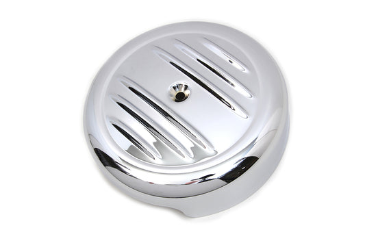 HARLEY 8 inch Chrome Stripe Air Cleaner Cover Fits 0- Custom, Application
