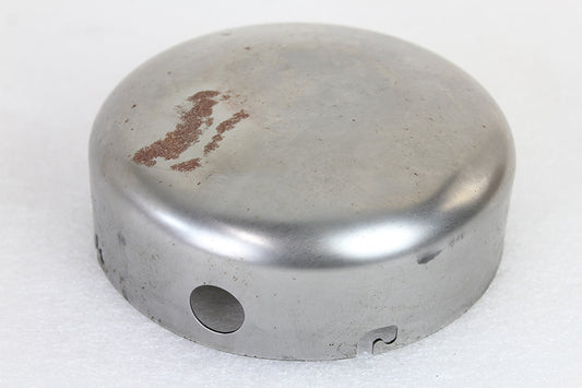 HARLEY Raw 6 inch Air Cleaner Cover fits 1941-1957 FL, 1936-1952 EL,