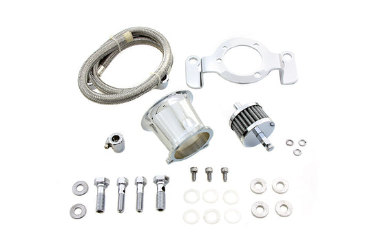 HARLEY Velocity Stack Kit Chrom passend für 2000-2007 FXST, 2000-2007 FLST, 2000-2007 FXD,