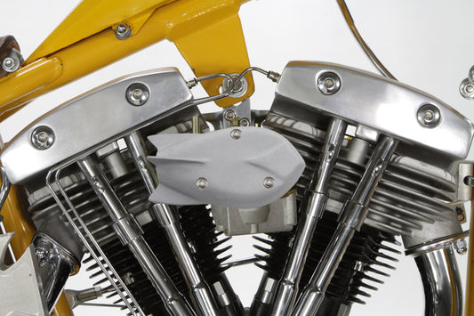 HARLEY Wyatt Gatling Raketen-Vergaserabdeckung, passend für 1971-1987 XL, 1971-1988 FX, 1971-1988 FX