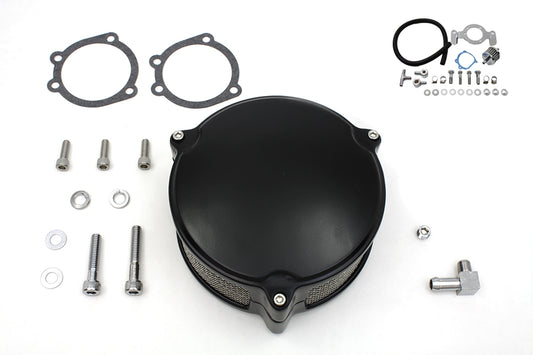 HARLEY New Era Luftfilter-Kit Schwarz Passend für 1993-1999 FXST, 1993-1999 FLST, 1993-1999 FLT, 1993-