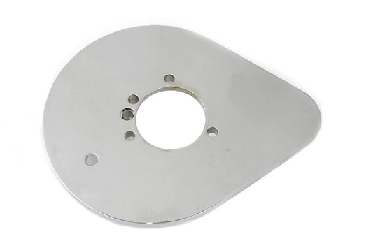 HARLEY Chromlegierung Luftfilter-Grundplatte Passend für 1972-1976 FL, 1972-1976 FX, 1972-1976 XL,