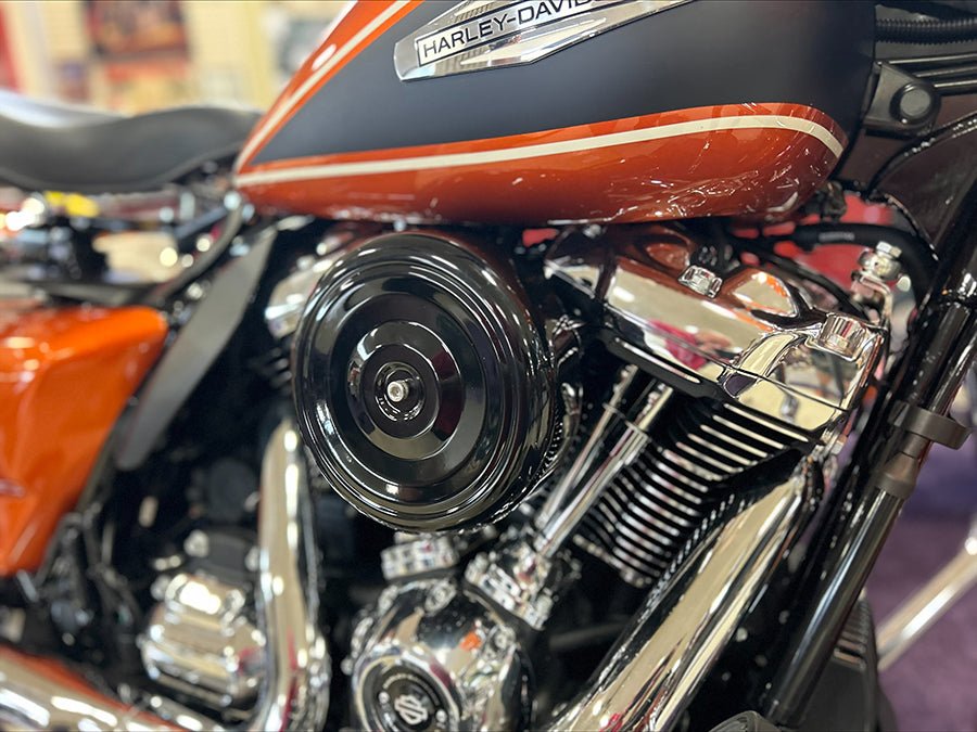 HARLEY Round Bobbed 8 inch Air Cleaner Cover fits 2012-UP XL, 1200V 2011-2017 FXST, 2011-2017 FLST,