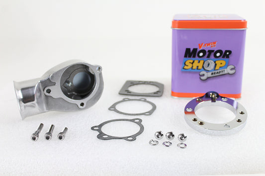 HARLEY Tourist Trophy CV-Vergaser-Luftfilterkit, poliert, passend für 1988–2006 XL, 1993–2006 FX,