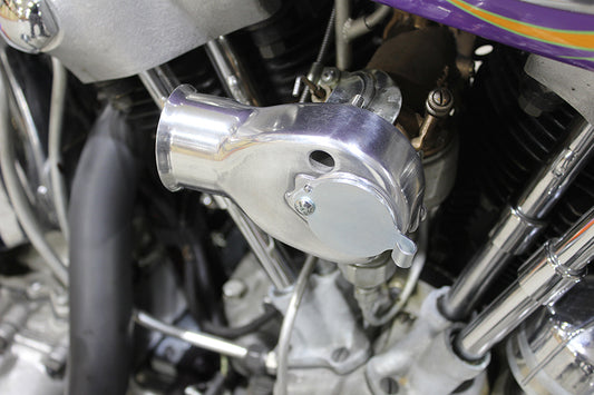 HARLEY Linkert Vergaser Luftfilteransatz Passend für 1941-1965 FL, 1937-1957 G, 1937-1952 W,