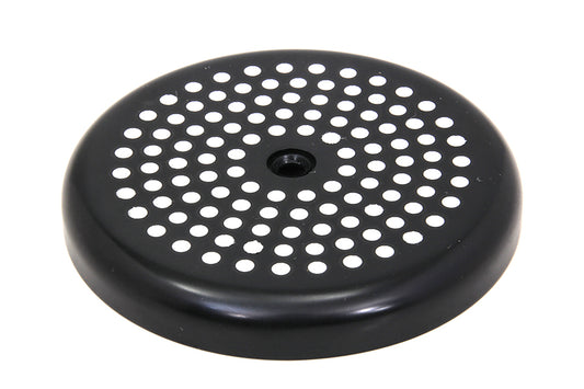 HARLEY Black Swiss Cheese Air Cleaner Cover Fits 0- Custom, application