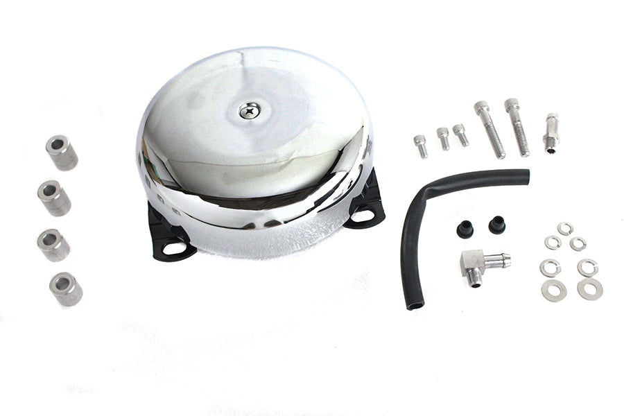 HARLEY Round Air Cleaner Smooth fits 1990-2015 FLST, 1990-2015 FXST, 1988-1990 XL,