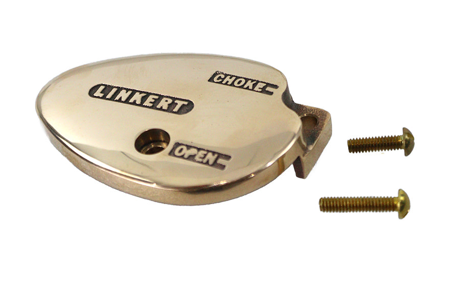 HARLEY Linkert Brass Air Dam fits 1936-1952 EL, 1941-1965 FL,