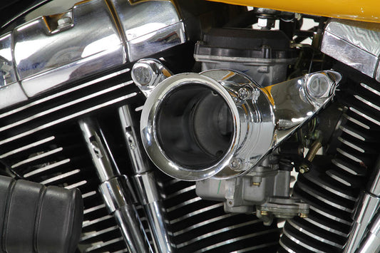 HARLEY Chrom Wyatt Gatling Velocity Stack Baugruppe passend für 1993-2007 FXST, 1993-2007 FXD,