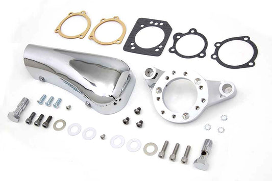 HARLEY Chrome Wyatt Gatling Schnorchel-Luftfilterbaugruppe passt XL ab 1991,